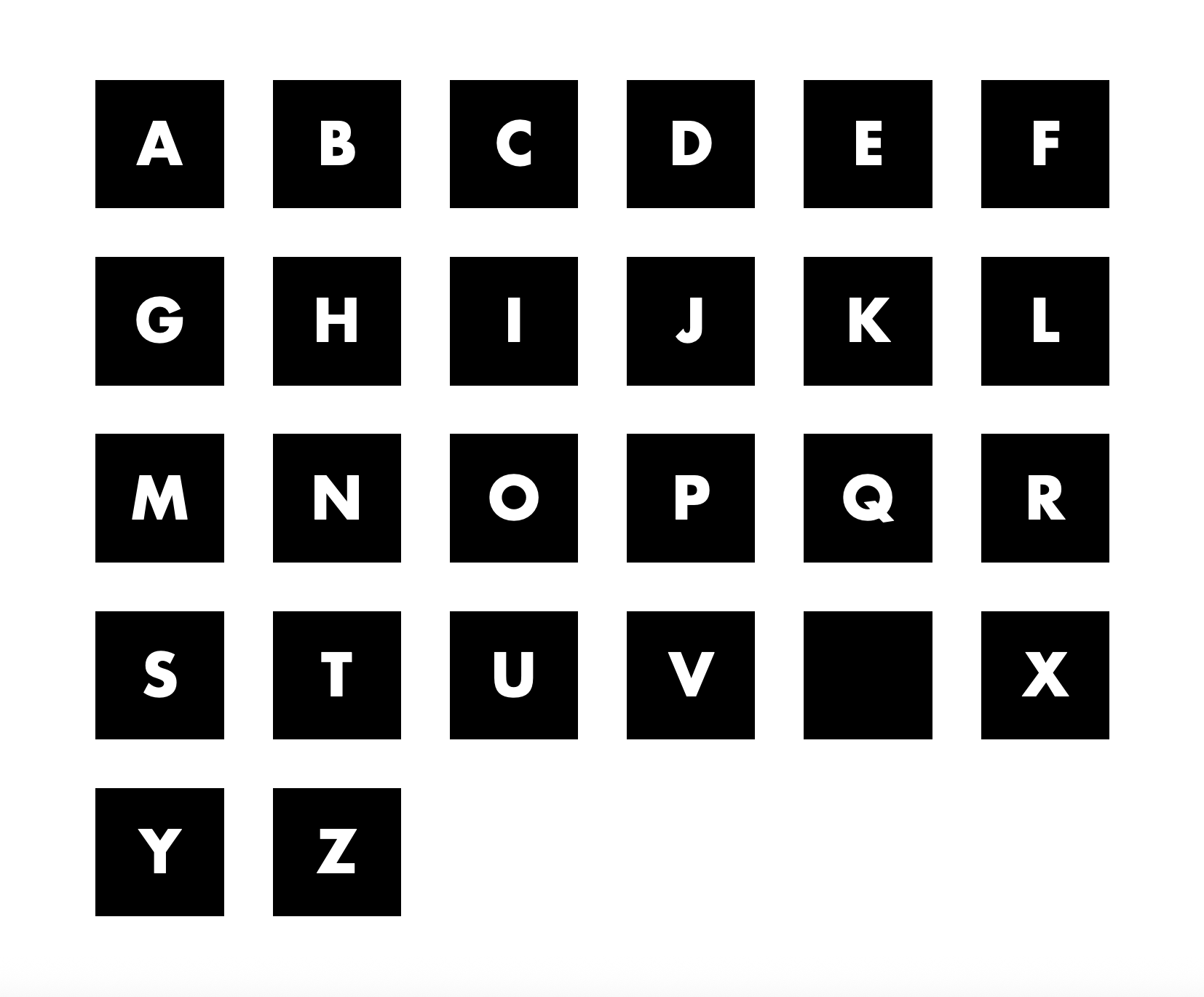 1/99 LAUNCH EDITION - 'Signal Red' LETTER Set